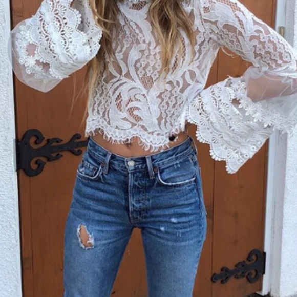 MORE ARRIVING SOON ❤️ 5🌟RATED ❤️BREANNA Lace Top - Picture 4 of 8